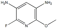 3,5-Pyridinediamine,2-fluoro-6-methoxy-(9CI) Structure