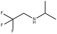 N-(2,2,2-トリフルオロエチル)-2-プロパンアミン 化学構造式