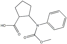2-(((苄氧基)羰基)氨基)环戊羧酸, 778598-29-1, 结构式
