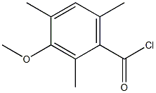 beta-Isodurylyl chloride, 3-methoxy- (4CI) Structure