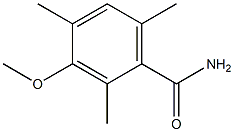 beta-Isodurylamide, 3-methoxy- (4CI) Structure