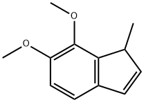 1H-Indene,6,7-dimethoxy-1-methyl-(9CI) Structure