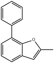 Benzofuran,2-methyl-7-phenyl-(9CI) 结构式