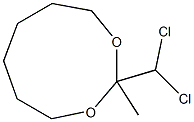 1,3-Dioxonane,2-(dichloromethyl)-2-methyl-(9CI) Structure