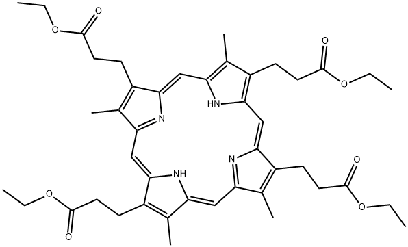 COPROPORPHYRIN III TETRAETHYL ESTER) Structure