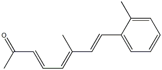 3,5,7-Octatrien-2-one,6-methyl-8-o-tolyl-(5CI),779356-02-4,结构式