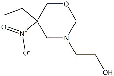 2H-1,3-Oxazine-3(4H)-ethanol,5-ethyldihydro-5-nitro-(9CI) Structure