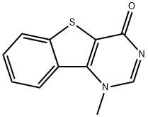 [1]Benzothieno[3,2-d]pyrimidin-4(1H)-one,1-methyl-(9CI) Structure