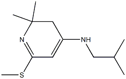 4-Pyridinamine,2,3-dihydro-2,2-dimethyl-N-(2-methylpropyl)-6-(methylthio)-(9CI)|