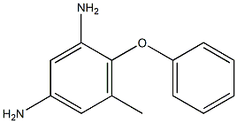 1,3-Benzenediamine,5-methyl-4-phenoxy-(9CI) Structure