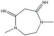 1H-1,4-Diazepine-5,7(2H,6H)-diimine,dihydro-1,4-dimethyl-(9CI) Structure