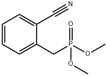 Phosphorsure, [(2-cyanophenyl)methyl]-, Dimethylester Struktur