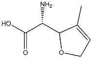 threo-Hex-4-enonic acid, 2-amino-3,6-anhydro-2,4,5-trideoxy-4-methyl- (9CI) Structure