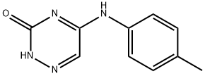 1,2,4-Triazin-3(2H)-one,5-[(4-methylphenyl)amino]-(9CI) Struktur