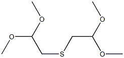 Ethane, 1,1-dimethoxy-2-[(2,2-dimethoxyethyl)thio]-] Structure