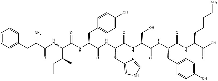 H-페닐알라닐-이소류실-티로실-히스티딜-세릴-티로실-라이신