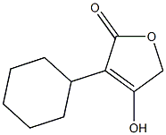 alpha-Cyclohexyl-beta-hydroxy-delta(sup alpha,beta)-butenolid [German] Struktur