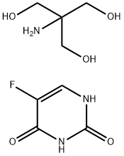 5-fluorouracil tromethamine Struktur