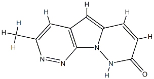 Pyrrolo[1,5-b:2,3-c]dipyridazin-8(9H)-one, 3-methyl- (9CI) Structure