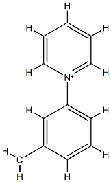 Methyl, (3-pyridiniophenyl)- (9CI) Structure