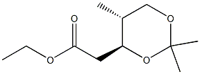 D-erythro-Pentitol, 2,4-dideoxy-4-methyl-3,5-O-(1-methylethylidene)-, acetate (9CI)|