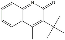 2(1H)-Quinolinone,3-(1,1-dimethylethyl)-4-methyl-(9CI) Structure
