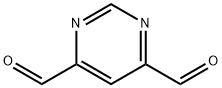 4,6-Pyrimidinedicarboxaldehyde (6CI,9CI) Structure