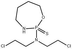 N,N-bis(2-chloroethyl)-2-sulfanylidene-1-oxa-3-aza-2$l^{5}-phosphacycl oheptan-2-amine Structure