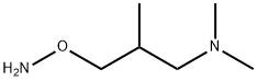 1-Propanamine,3-(aminooxy)-N,N,2-trimethyl-(9CI) Struktur