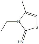 2(3H)-Thiazolimine,3-ethyl-4-methyl-(9CI),782424-38-8,结构式