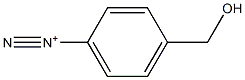 4-(hydroxymethyl)benzenediazonium ion Structure