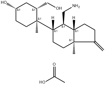 ロシプトル酢酸塩 化学構造式