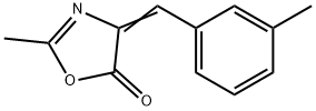 5(4H)-Oxazolone, 2-Methyl-4-[(3-Methylphenyl)Methylene]-,78311-97-4,结构式