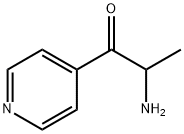1-Propanone,2-amino-1-(4-pyridinyl)-(9CI) 化学構造式
