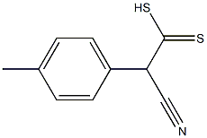 Benzeneethane(dithioic) acid, alpha-cyano-4-methyl- (9CI)|