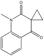 Spiro[cyclopropane-1,3(2H)-quinoline]-2,4(1H)-dione, 1-methyl- (9CI),783324-30-1,结构式