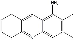 1-Acridinamine,5,6,7,8-tetrahydro-2,3-dimethyl-(9CI) Structure