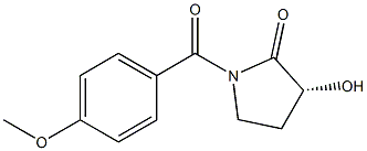 3-hydroxyaniracetam 化学構造式