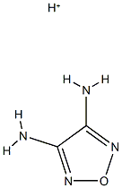 1,2,5-Oxadiazole-3,4-diamine,conjugatemonoacid(9CI) Structure