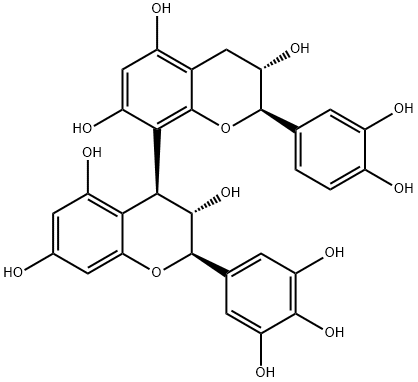 Gallocatechin-(4α→8)-catechin 结构式