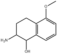 1-Naphthalenol,2-amino-1,2,3,4-tetrahydro-5-methoxy-(9CI) Structure