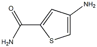 2-Thiophenecarboxamide,4-amino-(9CI) 化学構造式