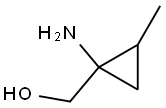 Cyclopropanemethanol,1-amino-2-methyl-(9CI) Struktur