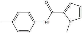 1H-Pyrrole-2-carboxamide,1-methyl-N-(4-methylphenyl)-(9CI) Structure