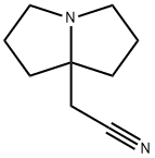 1H-Pyrrolizine-7a(5H)-acetonitrile,tetrahydro-(9CI) Struktur