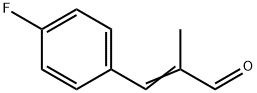 2-Propenal, 3-(4-fluorophenyl)-2-Methyl- Struktur