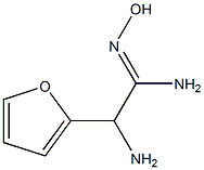 2-Furanethanimidamide,alpha-amino-N-hydroxy-(9CI) 结构式