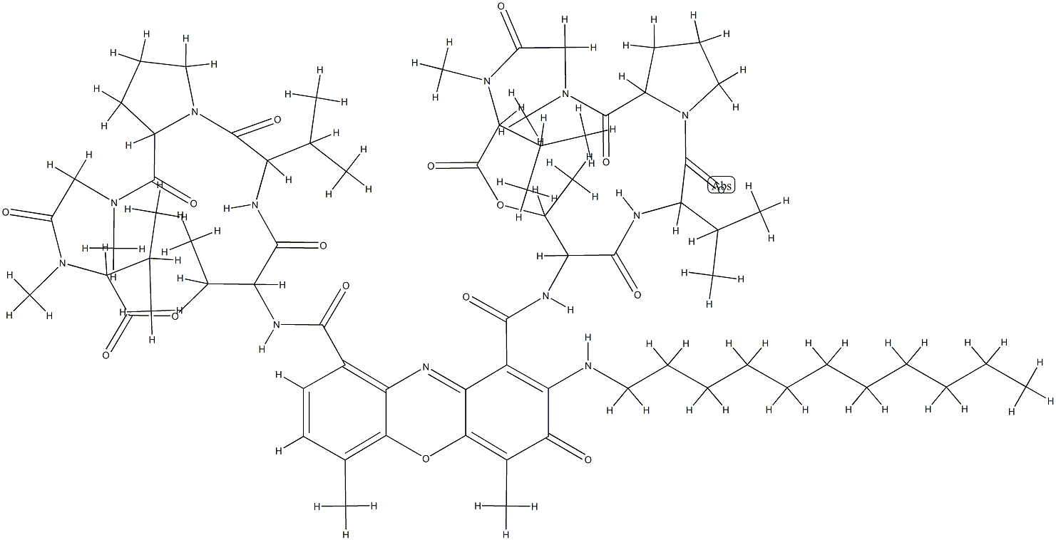 N-Undecylactinomycin D Structure