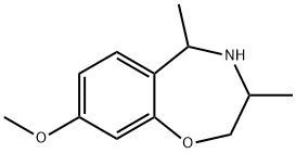 1,4-Benzoxazepine,2,3,4,5-tetrahydro-8-methoxy-3,5-dimethyl-(9CI),785714-32-1,结构式