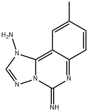 [1,2,4]Triazolo[1,5-c]quinazolin-1(5H)-amine,5-imino-9-methyl-(9CI)|